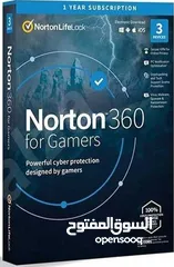  2 Norton 360 for games 3 devices حماية الكترونية قوية مع نترترون انتي فايروس  360  لثلاث اجهزة
