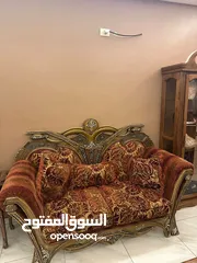  3 طقم كنب دمياطي مصري خشب زان