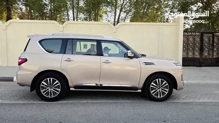  10 Nissan Patrol  2021 Platinum V8 Full option (Big engine)