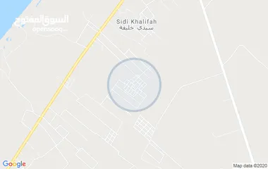  1 ارض للبيع 350م في سيدي خليفة