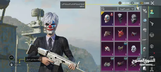  19 حساب ببجي سعر 120شيكل قابل للتفاوض