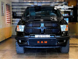  11 Dodge Ram Hemi 2015 اسود ملكي معدل بالكامل