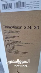  7 شاشة نوع  Lenovo ThinkVision S24i-30