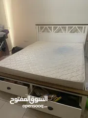  1 King bed and mattress