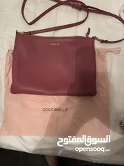  2 For Sale: Coccinelle ‘Best’ Crossbody Bag in Rose like new condition and italian leather