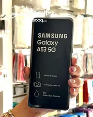  4 اخو الجديد Samsung A53 5G رام 12 و 16 جيجا 128 و 256 بدون كرتونه هدية كفر ولزقة وشاحن الاصلي وتوصيل