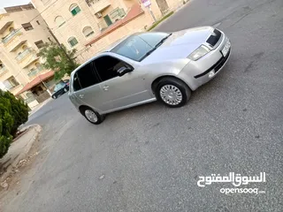  14 شكودا فابيا فحص كامل موديل2002 قير عادي قطارة بنزين
