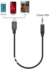  3 ميكرفون (مايك)  ايفون بويا BOYA by-M2 Clip-on Lavalier Microphone Lightning Port