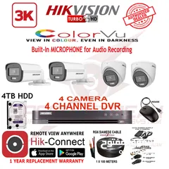  7 Hikvision CCTV CAMERA