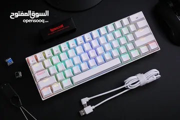  3 Draconic Elite K530RGB-PRO كيبورد ريدراجون جديد ميكانيكي