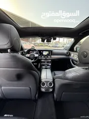  12 مرسيدس E350 2020 AMG فحص كامل فل اضافات اعلى صنف وارد المانيا ممشى قليل بحالة الوكالة