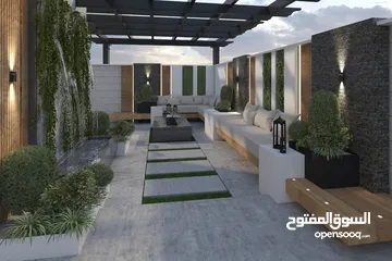  1 معلم بليط تسليم هندسي تجديد حمامات بأحدث طراز تنفيذ شلالت وبربكيو .فير بلس غاز +فير بليس حطب زرب
