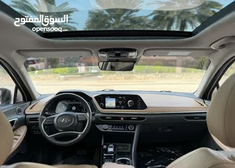  8 Hyundai sonata 2020 Gcc Oman full option