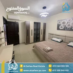  6 روف مميز مفروش للايجار ب ارقى أحياء الماصيون مع ترس ضخم