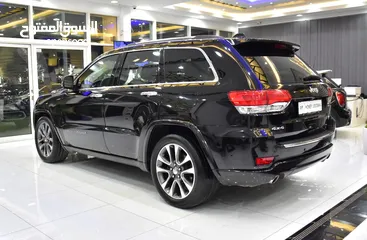  12 Jeep Grand Cherokee Overland 4x4 ( 2018 Model ) in Black Color GCC Specs