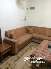 1 طقم صوفات كورنر نظيف للبيع