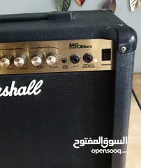  4 Marshall guitar amplifier mg 30dfx