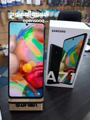  3 على الفحص Samsung A71 رام 16 جيجا 128 أغراضة والكرتونه الأصلية متوفر توصيل