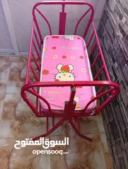  3 سرير اطفال..تخت اطفال ، مع هزاز للبيبي