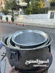  3 طقم طناجر جميع الاحجام للبيع