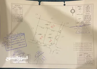  12 أرض في مسترة الفالج حوض العقود خلف المطار و المعهد المروري و بالقرب من المشاريع