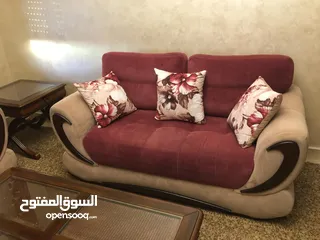  3 طقم غرفة معيشة للبيع بحالة جيدة