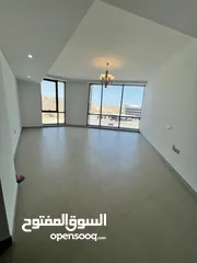  1 شقه غرفتين نوم للبيع في بوشر شارع المها مساحة 120 متر مع موقف خاص