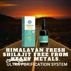  4 Himalayan fresh shilajit organic purified resins and drops forms both available now in Oman