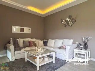  3 Brand New Furnished two bedroom apartment in Abdoun with Balcony شقة مفروشة غرفتين في عبدون جديدة