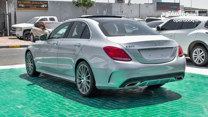  2 Mercedes C300 model 2017 with panorama