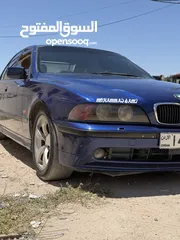  2 Bmw 525 1998 ماتورها  cc2500 السياره تصلح للعفائات الكبيره