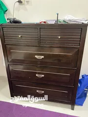  3 غرفة نوم شباب من الهوم سنتر بوضعيه ممتازه