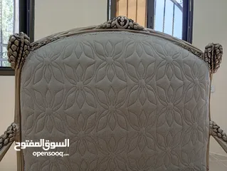 3 قطعة أثاث لوف سيت مصري ،خشب زان ،غير مستعمل،مناسب لصالات استقبال الفنادق و صالات الأفراح و المنازل