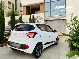  6 هونداي i10  فل اوتماتك صلاة النبي بحالة فوق الممتازة 2019 يد اولى ولا غرام بوية الله يبارك ...