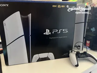  1 Ps5 slim digital   - only used for a month