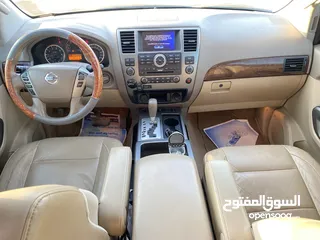  6 Nissan armada LE 2015 gcc رقم 1 فل ابشن