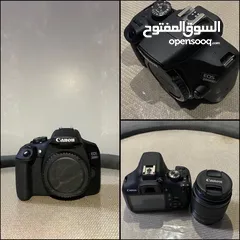 5 كاميرا كانون 2000 دي - canon EOS 2000 D