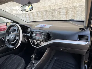  7 كيا بيكانتو اصلي اتوماتيك محرك 1250 فحص كامل وضع الشركه لسا مالك واحد ممشى قليل استخدام بسيط