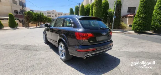  11 كاش أو اقساط من المالك AUDI Q7 2013 SLINE ممشى قليل 3.0cc سوبر تشارج فل كامل أعلى صنف فحص كامل
