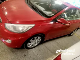  1 هونداي اكسنت 2015 مع فتحه