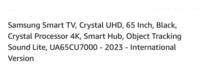  4 Completely new smart TV