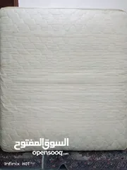  1 فرشة غرفة نوم طول 190عرض 175 عمق 25 فرشة غرفة نوم  في حالة جيدة