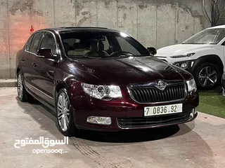  3 سكودا سوبيرب 2011 اتوماتيك بنزين