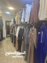  5 محل البسة بداعي السفر بدون خلو أجار شهري 325