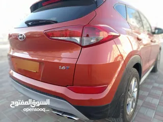  17 هيونداي توسان  موديل 2017قوه المحرك 1.6تيربو للبيع