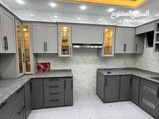  1 مطابخ المنيوم صولد  ولامنيت وbvc  وساده  أقوى العروض