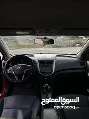  13 هيونداي اكسنت 2017 / سعر مميز وحررررق / فحص نخب/ لون مميز / فل اضافات بدون فتحة / ترخيص وتامين ساري