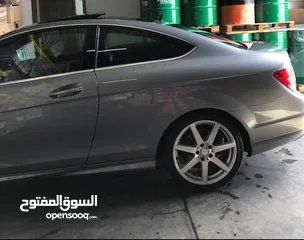  3 مرسيدس سي 250  كوبيه  عداد 77 الف كيلو