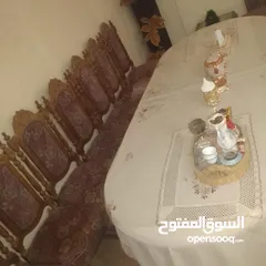  4 طقم كورنر وطاولة سفرة