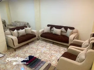  7 كفرات الكنب جديد ومبطن  